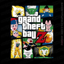 Load image into Gallery viewer, Shirts Magnets / 3"x3" / Black Grand Theft Ball Z
