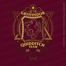 Load image into Gallery viewer, Shirts Magnets / 3"x3" / Maroon Quidditch Team