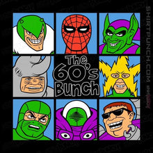 Load image into Gallery viewer, Secret_Shirts Magnets / 3"x3" / Black The 60's Bunch