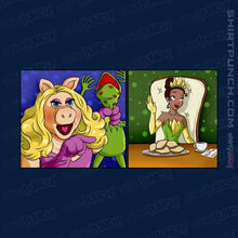 Load image into Gallery viewer, Shirts Magnets / 3"x3" / Navy Jealous Piggy