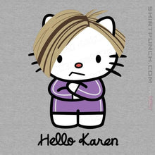 Load image into Gallery viewer, Secret_Shirts Magnets / 3"x3" / Sports Grey Karen Kitty