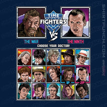 Load image into Gallery viewer, Daily_Deal_Shirts Magnets / 3"x3" / Navy Time Fighters War vs 9th