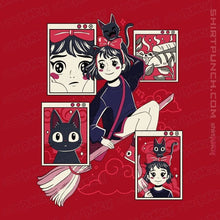 Load image into Gallery viewer, Shirts Magnets / 3"x3" / Red Image Delivered