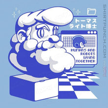 Load image into Gallery viewer, Shirts Magnets / 3"x3" / Powder Blue Doctor Light