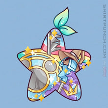 Load image into Gallery viewer, Shirts Magnets / 3"x3" / Powder Blue Magical Silhouettes - Paopu Fruit