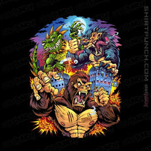 Load image into Gallery viewer, Daily_Deal_Shirts Magnets / 3&quot;x3&quot; / Black Rampage Arcade Tribute
