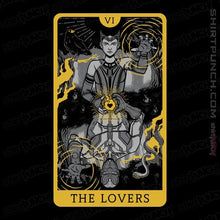 Load image into Gallery viewer, Secret_Shirts Magnets / 3"x3" / Black Tarot Lovers
