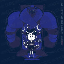 Load image into Gallery viewer, Shirts Magnets / 3"x3" / Navy Mr Suprise