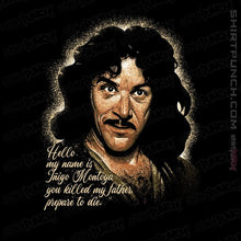 Load image into Gallery viewer, Daily_Deal_Shirts Magnets / 3"x3" / Black My Name Is