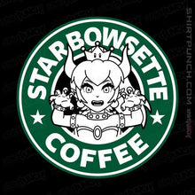 Load image into Gallery viewer, Shirts Magnets / 3"x3" / Black Starbowsette Coffee