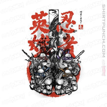 Load image into Gallery viewer, Shirts Magnets / 3"x3" / White Half-Shell Ninjas