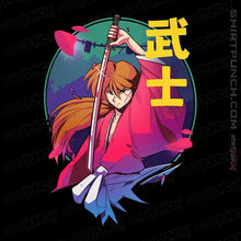 Load image into Gallery viewer, Secret_Shirts Magnets / 3"x3" / Black Kenshin