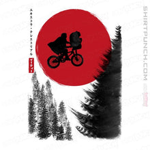 Load image into Gallery viewer, Daily_Deal_Shirts Magnets / 3"x3" / White The Extra-Terrestrial in Japan