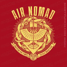 Load image into Gallery viewer, Shirts Magnets / 3"x3" / Red Air Is Peaceful