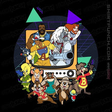 Load image into Gallery viewer, Daily_Deal_Shirts Magnets / 3"x3" / Black Saturday Morning Mania