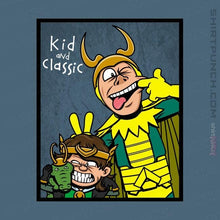 Load image into Gallery viewer, Shirts Magnets / 3"x3" / Indigo Blue Kid And Classic