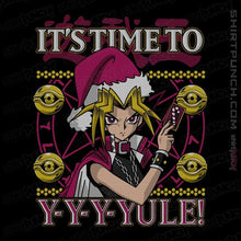 Load image into Gallery viewer, Daily_Deal_Shirts Magnets / 3"x3" / Black Time To Yule