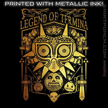 Load image into Gallery viewer, Daily_Deal_Shirts Magnets / 3"x3" / Black Legend Of Termina