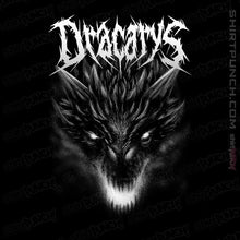 Load image into Gallery viewer, Secret_Shirts Magnets / 3"x3" / Black Dracarys Metal T-Shirt