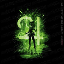 Load image into Gallery viewer, Shirts Magnets / 3"x3" / Black Jupiter Storm