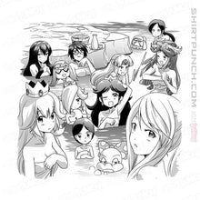 Load image into Gallery viewer, Shirts Magnets / 3"x3" / White Smash Girls Hot Spring