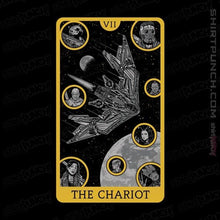 Load image into Gallery viewer, Shirts Magnets / 3"x3" / Black The Chariot Tarot