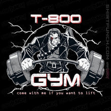 Load image into Gallery viewer, Shirts Magnets / 3"x3" / Black T-800 Gym