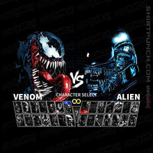 Load image into Gallery viewer, Shirts Magnets / 3"x3" / Black Select Venom VS Alien