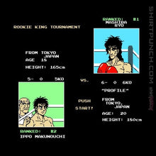 Load image into Gallery viewer, Shirts Magnets / 3"x3" / Black Gazelle Punch Out