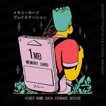 Load image into Gallery viewer, Shirts Magnets / 3"x3" / Black Memories Carrier