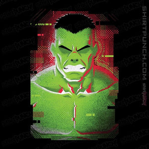 Shirts Magnets / 3"x3" / Black Glitch Hulk