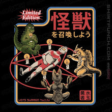 Load image into Gallery viewer, Secret_Shirts Magnets / 3"x3" / Black Lets Summon Kaiju