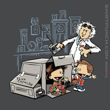 Load image into Gallery viewer, Shirts Magnets / 3"x3" / Charcoal Scientific Paradox Goes Boom