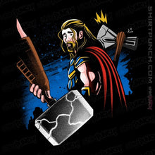 Load image into Gallery viewer, Daily_Deal_Shirts Magnets / 3"x3" / Black The Hammer Returns