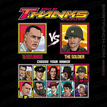 Load image into Gallery viewer, Shirts Magnets / 3"x3" / Black Tom Hanks Fighter