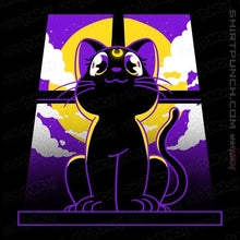 Load image into Gallery viewer, Shirts Magnets / 3"x3" / Black Luna Moon