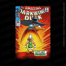 Load image into Gallery viewer, Shirts Magnets / 3&quot;x3&quot; / Black The Amazing Darkwing Duck
