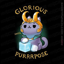 Load image into Gallery viewer, Shirts Magnets / 3"x3" / Black Mischief Cat