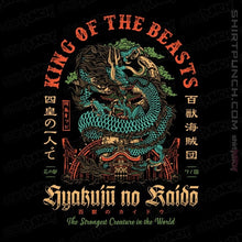 Load image into Gallery viewer, Daily_Deal_Shirts Magnets / 3"x3" / Black Hyakuju no Kaido