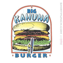 Load image into Gallery viewer, Shirts Magnets / 3"x3" / White Big Kahuna Burger