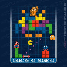 Load image into Gallery viewer, Daily_Deal_Shirts Magnets / 3"x3" / Navy Gamer Nostalgia