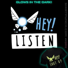 Load image into Gallery viewer, Sold_Out_Shirts Magnets / 3"x3" / Black Hey Shut Up!