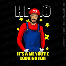 Load image into Gallery viewer, Shirts Magnets / 3"x3" / Black It's A Me You're Looking For