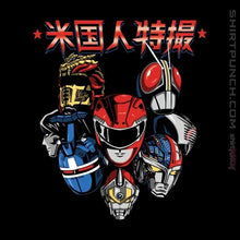 Load image into Gallery viewer, Shirts Magnets / 3"x3" / Black American Toku