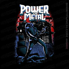 Load image into Gallery viewer, Secret_Shirts Magnets / 3"x3" / Black The Power Of Metal