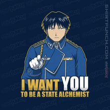 Load image into Gallery viewer, Shirts Magnets / 3"x3" / Navy Uncle Roy