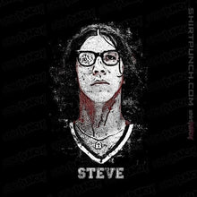 Load image into Gallery viewer, Shirts Magnets / 3"x3" / Black Steve Hanson