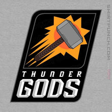Load image into Gallery viewer, Shirts Magnets / 3&quot;x3&quot; / Sports Grey Thunder Gods
