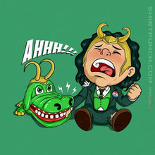 Load image into Gallery viewer, Shirts Magnets / 3"x3" / Irish Green Lokibite