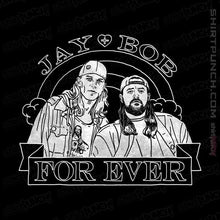 Load image into Gallery viewer, Shirts Magnets / 3"x3" / Black Jay & Bob